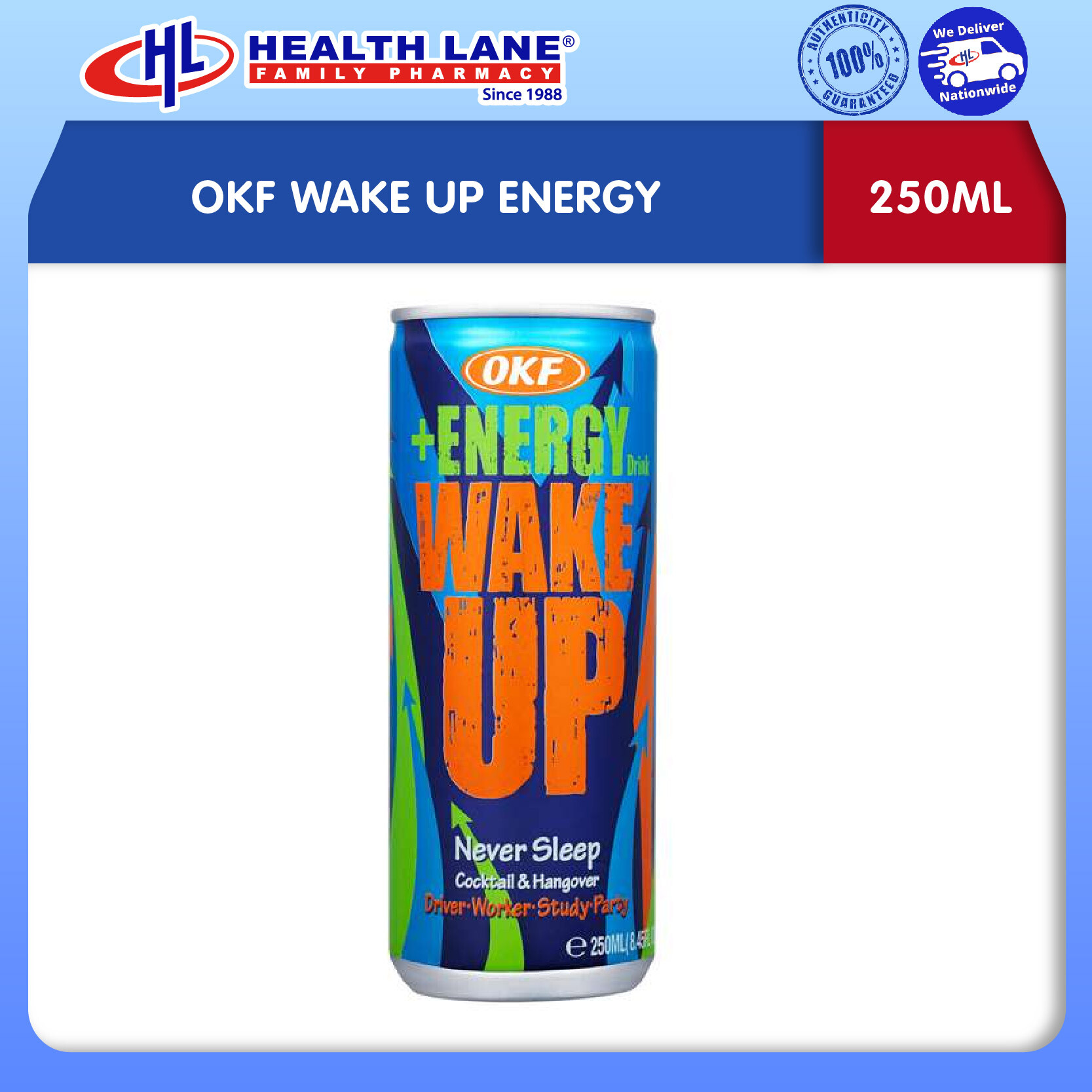 OKF WAKE UP ENERGY (250ML)